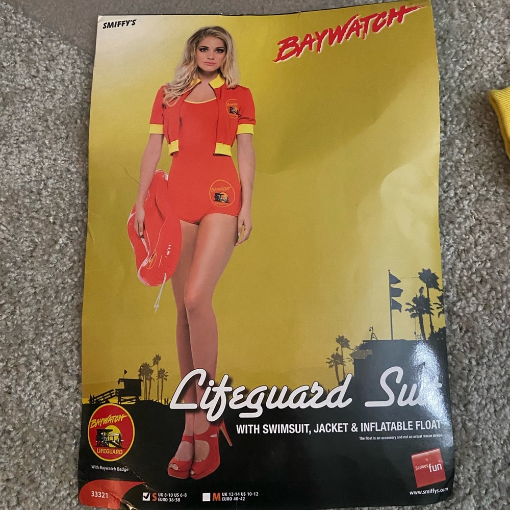 Women’s Baywatch Costume size S